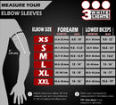 5mm Neoprene Elbow Slevees 3WhiteLights